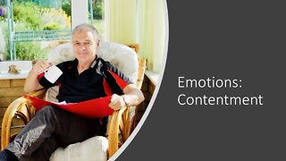 Emotions: Contentment