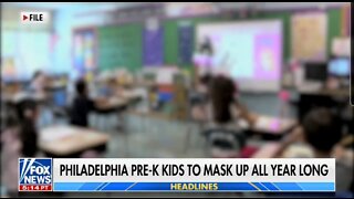 ‘CRAZY’: 3 & 4 Year Old Students In Philly Required to Wear Masks ALL YEAR LONG