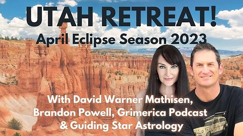 UTAH RETREAT - Stars, Myths, Breathwork, Wim Hof Method, Astrology, Canyons & FUN! Join me in April!