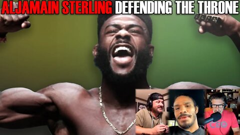 UFC Bantamweight Champion Aljamain Sterling w/ Justin Nunley and Darian Weeks