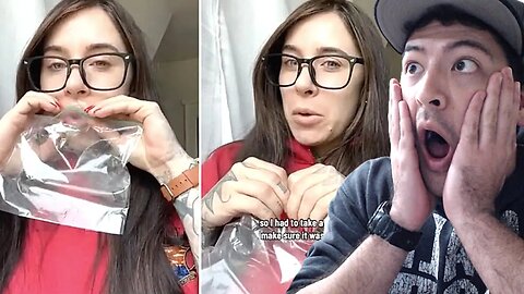 Rebekka Blue Gets PAID To BURP In A Bag