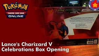 Lance’s Charizard V Celebrations Box Opening | Pokemon TCG