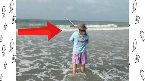 Surf Fishing Surprise! We Caught a Puffer Fish.