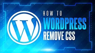 How To Remove CSS Files From A Wordpress Theme