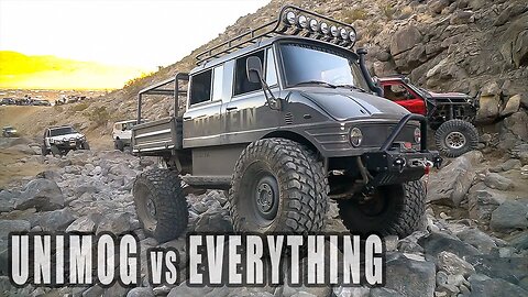 Massive Unimog Vs THE WORLD! Rock Crawling