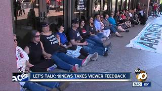 Let's Talk: Immigration protests