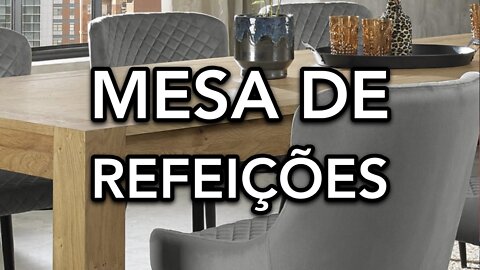 MESA DE REFEIÇÕES