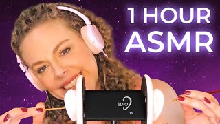 ASMR 💕 INTENSE 1 Hour Corrina Rachel Solo! Binaural Ear Cleaning, Soft Whispers using 3Dio