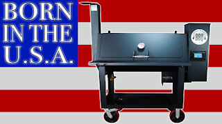 Lone Star Grillz Pellet Grill Burn Off and Walk Around Review