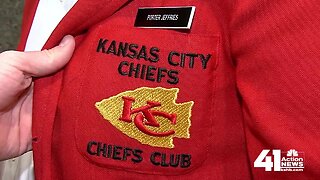 Lucky red Chiefs coat