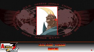 Street Fighter: Alpha 3 Max: Arcade Mode - Birdie