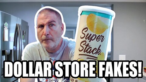 DOLLAR STORE FAKES: Super Stack Salt & Vinegar Potato Crisps | Eating The Dollar Stores 😮