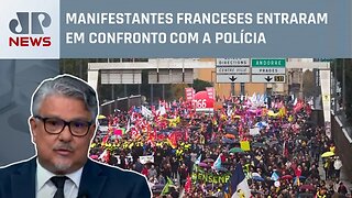 França tem dia de protestos contra reforma previdenciária