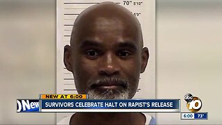 Survivors celebrate halt on 'Bolder than Most Rapist' release