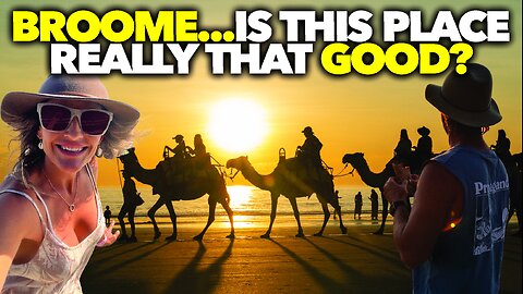 😍WOW! MAGICAL COCONUT WELLS | ICONIC CAMEL TRAINS | SUNSET ON CABLE BEACH | BROOME WESTERN AUSTRALIA