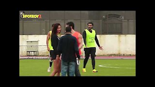 Ranbir Kapoor, Arjun Kapoor, Tiger Shroff & Others Step Out For A Football Practice Match