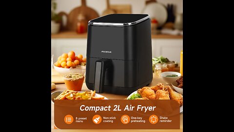 Air Fryer with Digital LED Touch Screen,8 Automatic Programmed