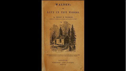 Walden; or, Life In The Woods [Part 1]