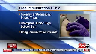 PBV Union School District offering free immunization clinic