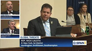 Rep. Nick LaLota grills FBI Director Wray & DHS Secretary Mayorkas - Nov. 15, 2023