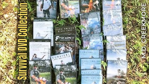 The Ultimate Outdoor Survival and Bugging Out DVD Collection...