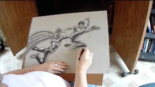 How to draw: Bruce Lee vs. Bruce Wayne