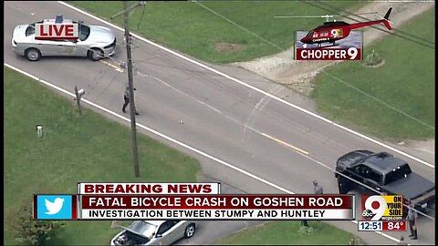 Chopper 9 exclusive: Bicyclist involved in fatal crash