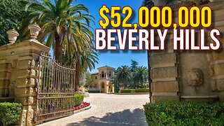 Inside $52,000,000 Beverly Hills Mega Mansion