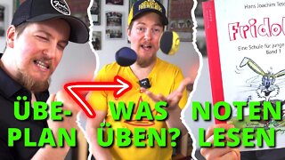 Gitarre: Was Üben? Übeplan & Noten lesen lernen!