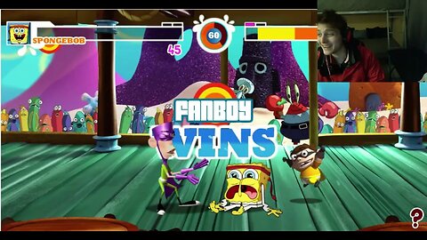 Fanboy VS SpongeBob SquarePants In A Nickelodeon Super Brawl Summer Battle With Live Commentary