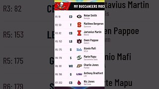 Tampa Bay Buccaneers 2023 NFL Mock Draft