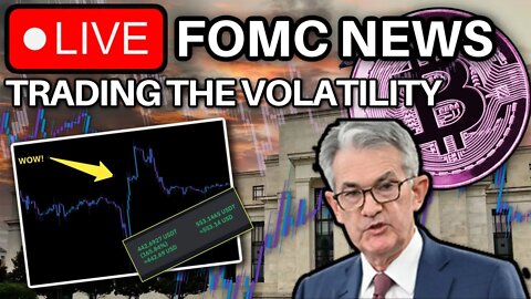 LIVE! FEDERAL RESERVE FOMC NEWS | MARKET ANALYSIS | BTC ETH SPX DXY