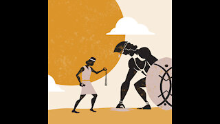 The Story of David and Goliath. Bible animated story