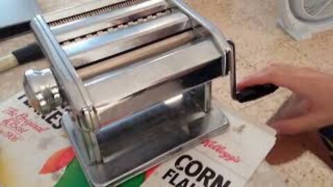 Disassembling a Pasta Machine and Repairing Stuck Handle