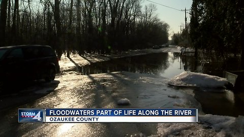 Ozaukee County deals with floodwaters