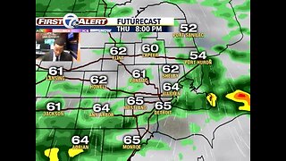 Rain returns Wednesday & Thursday