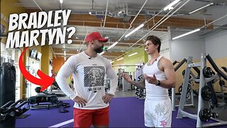 WORKING OUT WITH BRADLEY MARTYN?