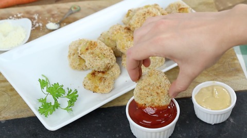 Sneaky Veggie Chicken Nuggets