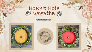 The Shire HoBBit Hole Wreaths Crafting Time!