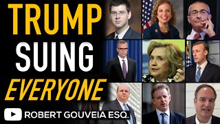 Trump SUES Hillary PLUS 30 Other DEMOCRAT Operatives – Lawsuit Review