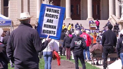 Call to Action Rally at the Capitol; 'protect voting rights and stop voter suppression bills'