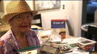 91-year-old woman collecting 1 million pop tabs for charity