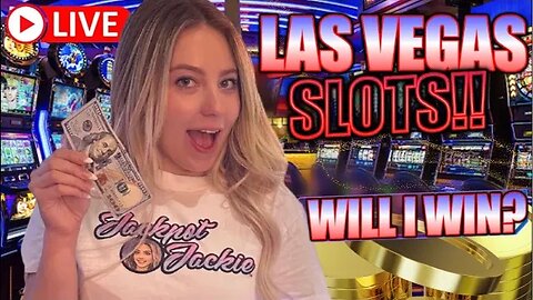 RISKING IT ON A LAS VEGAS SLOT MACHINE! 🤑