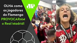 MEU DEUS! Jogadores do Flamengo "PROVOCAM" o Real Madrid após o TÍTULO da Libertadores!