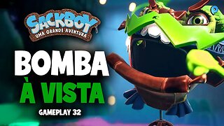 Sackboy: Uma grande aventura PT-BR / Bomba à vista - Gameplay 32