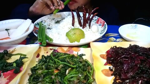 EATING BIG Bites RICE , VEGETABLES & SALAD || UmHungriii ||