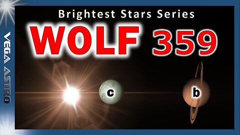 ⭐ Wolf 359 - Nearby RED DWARF Star⭐