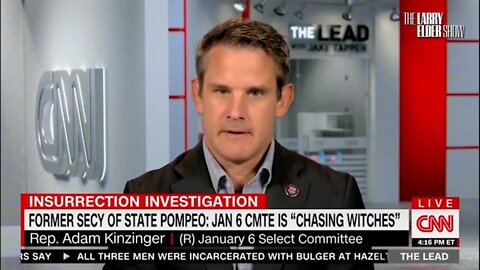 Kinzinger Says ‘Friend’ Pompeo Lacks ‘Moral Center’ by Not Denouncing Trump | CLIP | Larry Elder