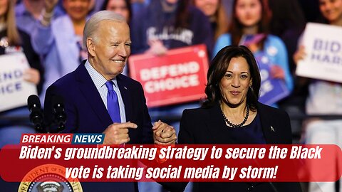 Biden's New Plan to Win Over Black Voters Goes Viral | News Today | USA