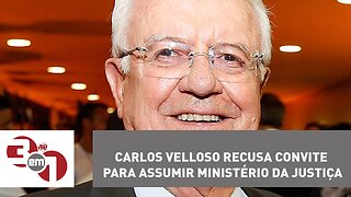 Carlos Velloso recusa convite para assumir Ministério da Justiça